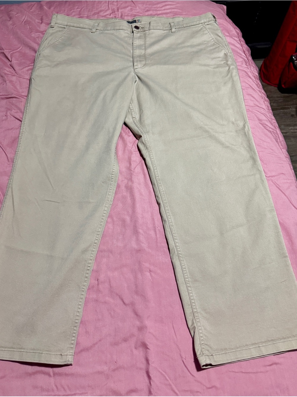 Dockers Khaki Straight-Leg Chinos